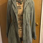 American Eagle military green lightweight jacket Photo 0