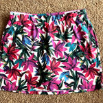 Lady Hagen  Hawaiian Tropical Paradise Floral Activewear Skort Rose Violet 18 NEW Photo 0