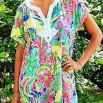 Lilly Pulitzer HARLOW TUNIC DRESS Multi Casa Banana sz L Photo 0