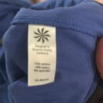 Athleta  Sentry Cowl Neck Hoodie Womens‎ X Small  Blue Pullover Sweater yoga Photo 6