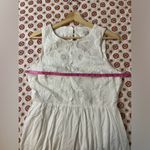 Francesca's Francesca’s White Lace Hi Low dress size medium Photo 1