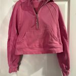 Lululemon scuba oversized 1/2 zip hoodie. Pink. Size XS/S Photo 0