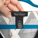 White House | Black Market WHBM Layered Split Back V Neck Sleeveless High Low Blouse Photo 4