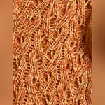 American Eagle  coral crochet collared angora sweater Photo 5