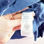 Athleta Sundown Crewneck TIe Dye Pullover Sweatshirt Blue Small Photo 4