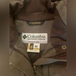 Columbia Women"s Titanium Ski Parka Jacket Omni-Tech W/ Hood Brown Sz XS Photo 3