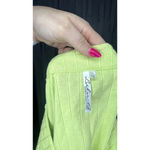 Lulu B Women's Size 1X Lime Green 3/4 Sleeve Tunic‎ Blouse Photo 4