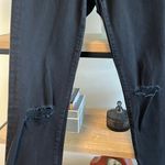 Banana Republic Mid-Rise Black Factory Distressed Skinny Jeans, 27L Photo 3