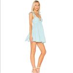 Lovers + Friends  Emmeline Gingham Mini Babydoll Dress Size XS EUC Photo 2