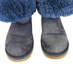 UGG  Bailey Button II Boots Navy Blue Sheepskin Fur Lined Short Womens 7 1016226 Photo 3