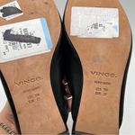 Vince  Ana Mules leather black size 7M women’s Photo 5