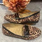 Avon Cushion walks leopard print slip on flats size 9 Brown Photo 0