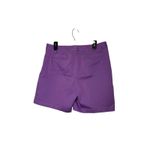 Lands' End Lands‎ End Purple Mid Rise Shorts Womens Size 10 Casual Everyday Photo 2