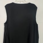 Milla Pullover Black Sleeveless Shift Midi Dress Size Large Photo 6