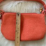 Talbots Woven Coral Small Shoulder Bag Photo 9