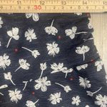 Toad & Co Chaka Organic Cotton Skirt Blue Floral Print Size S Photo 11