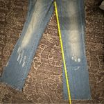 Hippie Denim Vintage Women’s Size 25 Blue Destroyed Rhinestone Embellished Jeans Photo 9