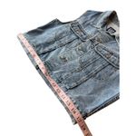 Gap Vintage Y2K 100% Cotton Denim Vest Size M Photo 8