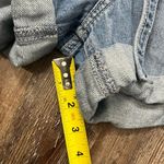 Hollister  Ultra High Rise Paper Bag Denim Blue Jean Cotton Shorts Size 11/30 Photo 5