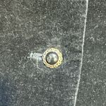 EUC Vintage Jessica Scott Large Velvet Vest Cotton Made In USA Black Photo 4