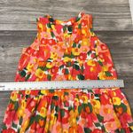 POMANDER PLACE Magnolia Watercolor Sleeveless Kenzo SMALL FLATTERING DRESS #99 Yellow Photo 7