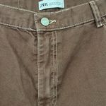ZARA  denim Cargo Pants Photo 1
