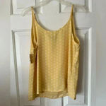 A New Day Yellow polka dot tank top Photo 2