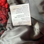 American Eagle  Red Black Buffalo Check Plaid Sherpa Teddy Jacket Coat Medium Photo 9