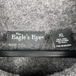 The Eagle’s Eye Wool Jacket Grey Button Close Swingy Fit Size XL Gray Photo 3