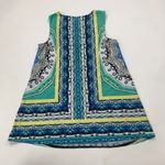 Alyx Women's Sleeveless Boho Print Top Size S Polyester/Spandex Blend Multicolor Green Photo 4