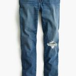 J.Crew NEW NWT 8" Toothpick Jean Newcastle Wash Let Down Hem Ripped Skinny 25 Photo 2
