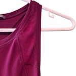 Athleta Magenta Tank Top With Lace Details Sz small Photo 1