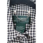 Ralph Lauren Lauren  Houndstooth Wool Blend Blazer Jacket Women's Classic Photo 9
