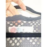 Free People Beach Love Song Crochet Duster Cardigan Size XS Gray Button Front Photo 4