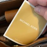 Michael Kors New! Michael  Hamilton East West Satchel Leather in Luggage Photo 9