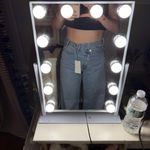 ZARA  highwaist crossover jeans Photo 1