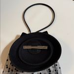 Black Polka Dot Veil Headband Photo 5