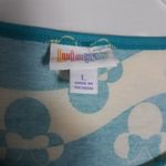 LuLaRoe  Tunic Top Women's Size Large Oversized Fit Short Sleeve Shirt Blouse Photo 4