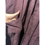 Eileen Fisher  Kimono Style Jacket Cardigan Plum Linen Blend XXS XS Photo 5