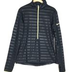 Nike Pro Hyper Warm Dri Fit Half Zip Pullover Striped Size Small Photo 6