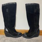 Puma Rare Vintage Wedge Knee High Riding Boots Women’s Size 7 EU 37 Photo 4