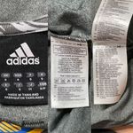 Adidas Heathered Gray Golden State Warriors Long Sleeve Top Small Photo 5