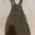 Forever 21  overall dress in army green size small Photo 0