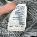 American Eagle AEO  Outfitters (M) Womens Gray Knit Wool Blend Sweater Jacket Photo 9