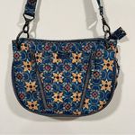 Lug Swivel Convertible shoulder Bag tiles teal purse Photo 4