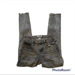 Refuge Distressed Gray Stonewashed Skinny Jeans, Sz 2 Photo 3