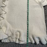 Kaari Blue  3X women’s curvy ruffle hem long sleeve ivory sweater soft plus NWT Photo 10