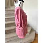 Boden Jane Bubblegum Pink & White Polka Dot 3/4 Sleeve Blouse Size 14 Photo 1