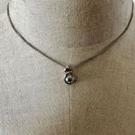 Annaleece by Devries silver tone Swarovski Crystal pendant necklace Photo 1