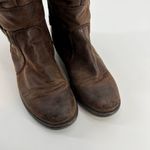 Bare Traps Women's Stiller Riding Boots dark Brown Knee High Buckle Zip size 8 Photo 6